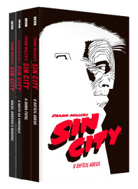 PACK - Sin City I (O Difícil Adeus / A Dama Fatal / A Noite da Vingança / Balas, Garotas e Bebidas)